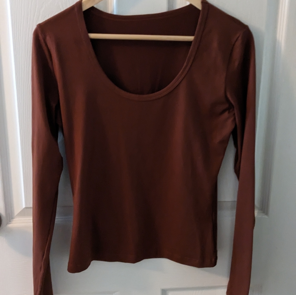 3-Pack Stretchy Long Sleeve Basic Tops - Picture 9 of 10